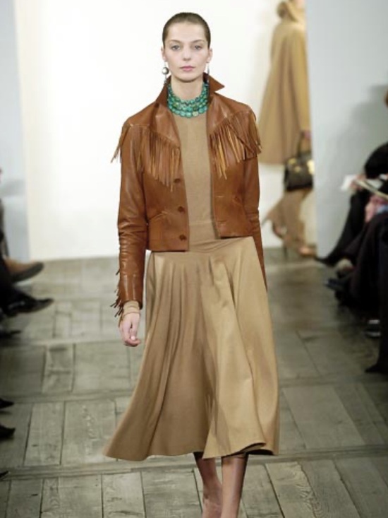Ralph Lauren Purple Label Dresses & Skirts - Vintage Ralph Lauren Collection 2004 Camel Wool Flared Midi Skirt size 8